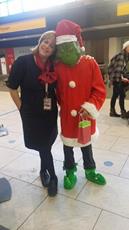 Grinch and A.C staff