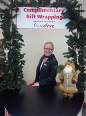 Gift wrapping with Air Canada 