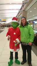 Grinch with guy in green