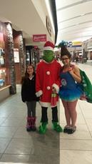 Grinch photo with 