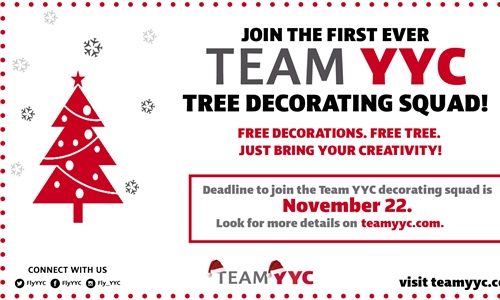 JOIN Team YYC FIRST EVER Tree Decorating Squad!