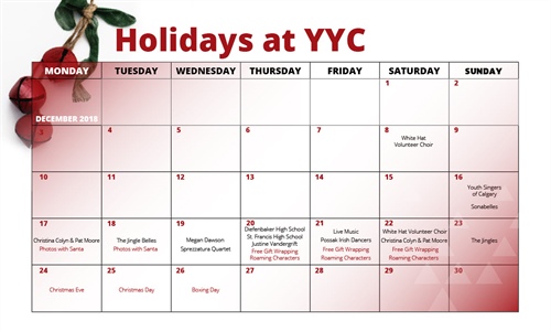 Holidays at YYC
