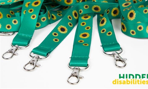 The Hidden Disabilities Sunflower Lanyard is coming to YYC!