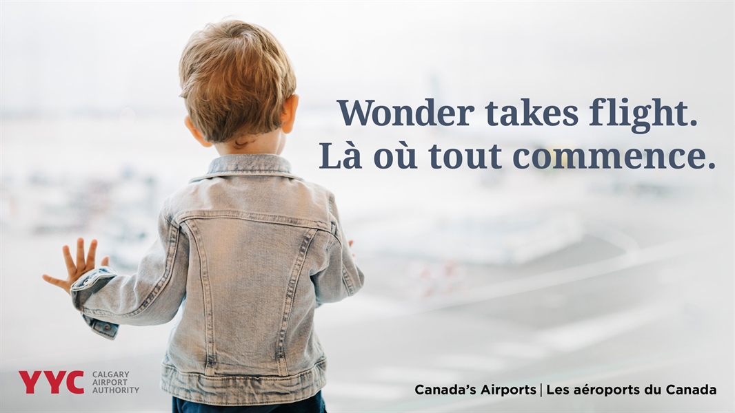 Wonder Takes Flight at YYC Calgary International Airport