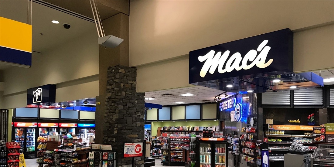 Concourse A Mac's closure April 22