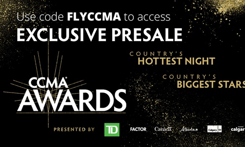 Canadian Country Music Awards pre-sale tickets