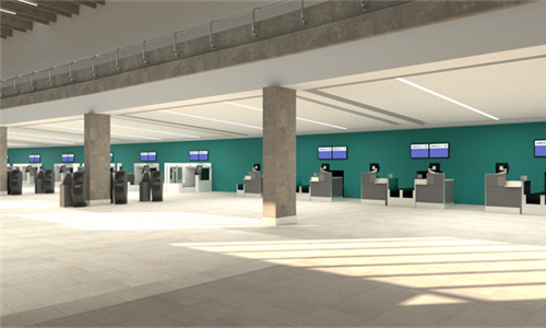 Construction Kick-off for the WestJet Check-in Project
