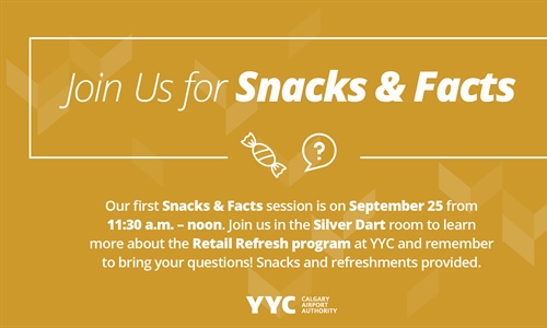 Join us for Snacks & Facts