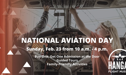 Celebrate National Aviation Day at The Hangar Flight Museum