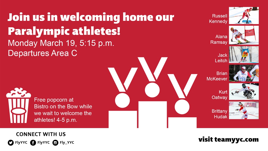 TODAY: Paralympic Arrivals