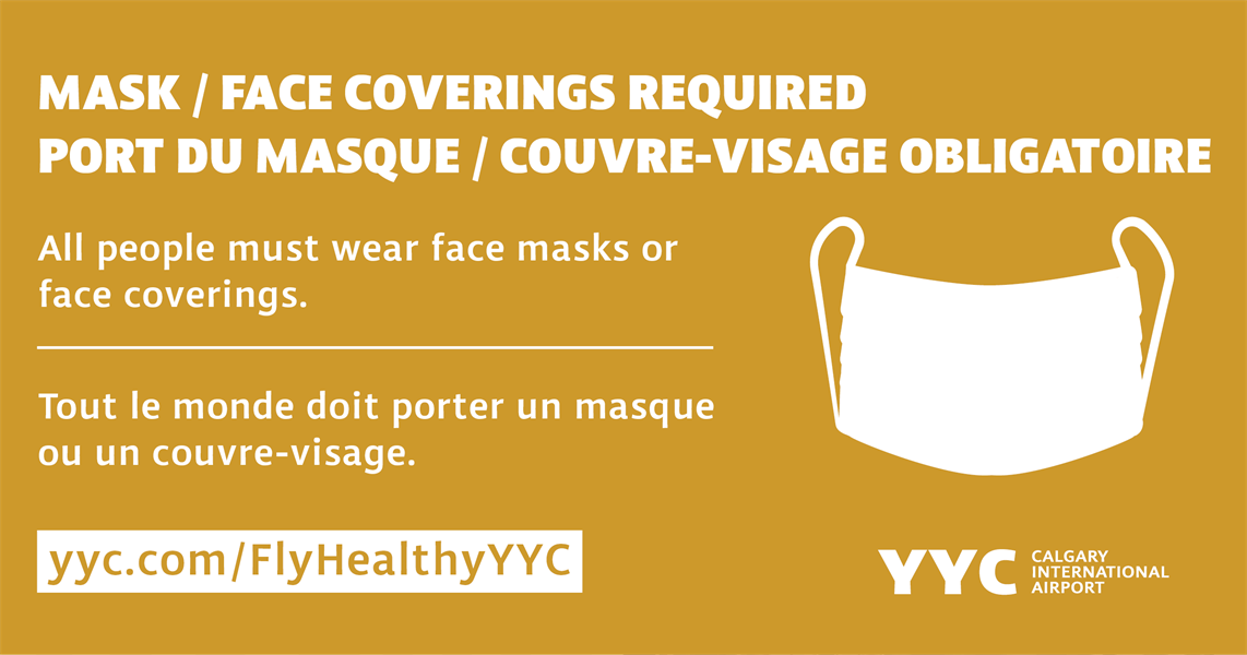 #FlyHealthyYYC: New mask requirement at YYC