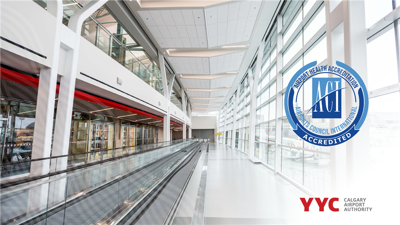 Health check approved! We received the ACI Airport Health Accreditation