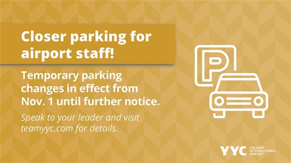 Closer parking coming soon!