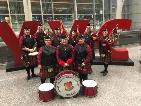 Now Recruiting: Calgary International Airport Pipe Band