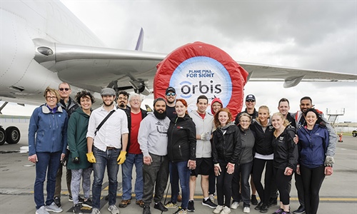 Team YYC pulled it off again at the Orbis Plane Pull!