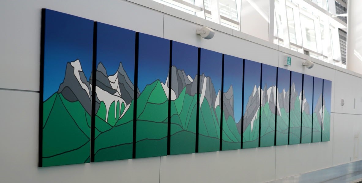 Large-scale art piece by Jason Carter Large-scale art piece by Jason Carter